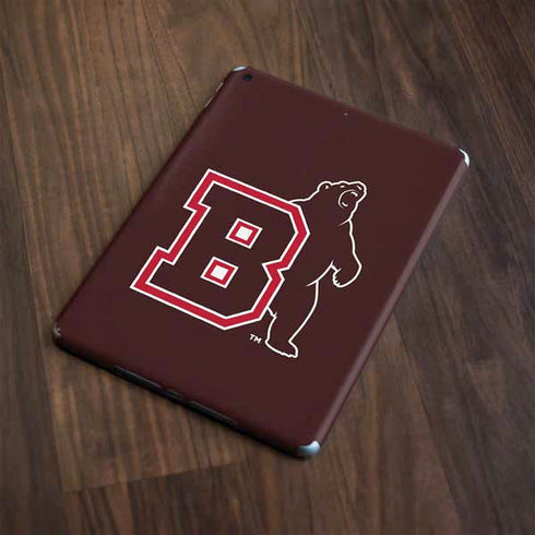 Brown University Bears Logo Apple iPad Skin