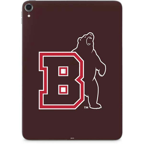 Brown University Bears Logo Apple iPad Pro Skin