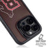 Brown University Bears Logo iPhone 13 Pro Kickstand Case