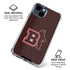 Brown University Bears Logo iPhone 15 Clear Case