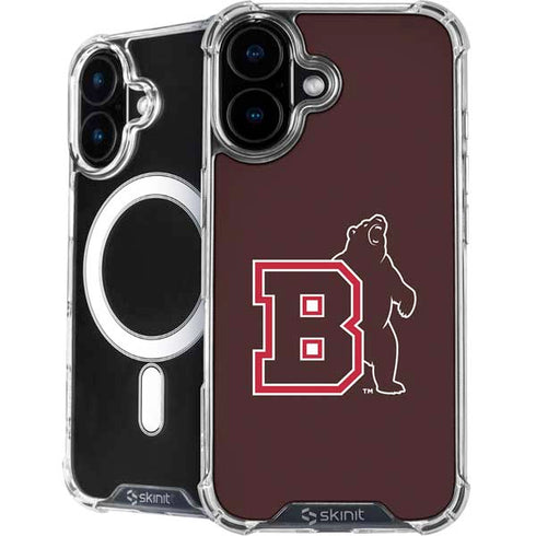 Brown University Bears Logo iPhone 16 MagSafe Case