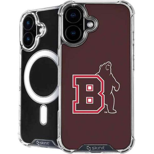 Brown University Bears Logo iPhone 16 Plus MagSafe Case
