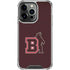 Brown University Bears Logo iPhone 16 Pro Clear Case