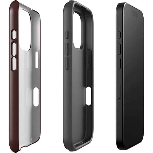 Brown University Bears Logo iPhone 16 Pro Impact Case