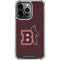 Brown University Bears Logo iPhone 16 Pro Max Clear Case