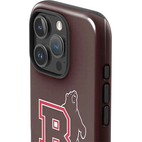 Brown University Bears Logo iPhone 16 Pro Max Impact Case
