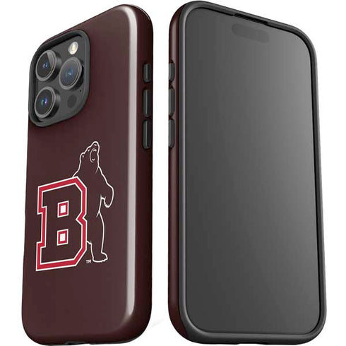 Brown University Bears Logo iPhone 16 Pro Max Impact Case