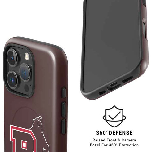 Brown University Bears Logo iPhone 16 Pro Max Magsafe Impact Case