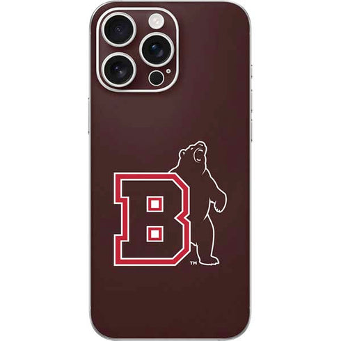Brown University Bears Logo iPhone 16 Pro Max Skin