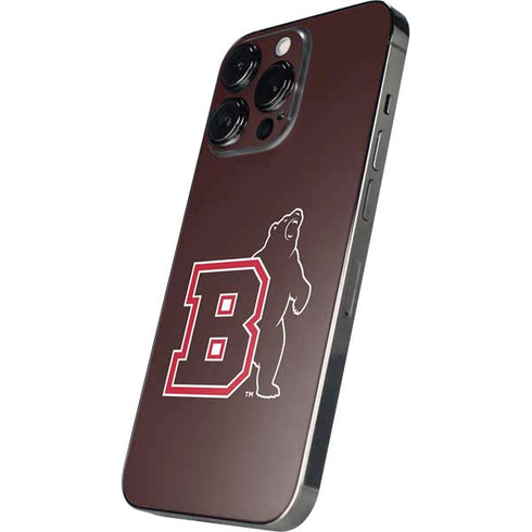 Brown University Bears Logo iPhone 16 Pro Skin