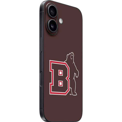 Brown University Bears Logo iPhone 16 Skin