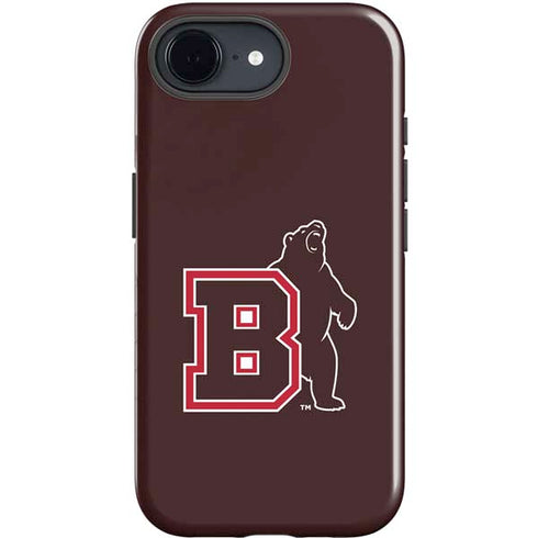 Brown University Bears Logo iPhone 16e Impact Case