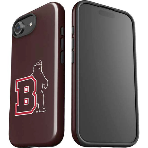 Brown University Bears Logo iPhone 16e Impact Case
