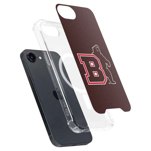 Brown University Bears Logo iPhone 16e MagSafe Case