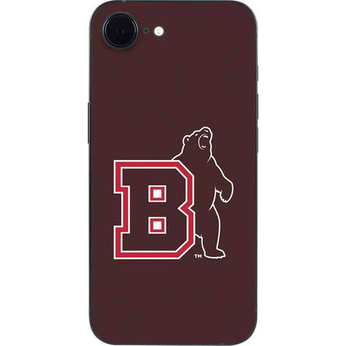 Brown University Bears Logo iPhone 16e Skin