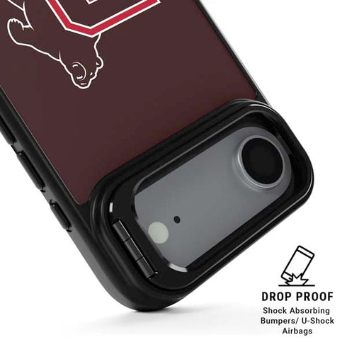 Brown University Bears Logo iPhone 17 Air Kickstand Case