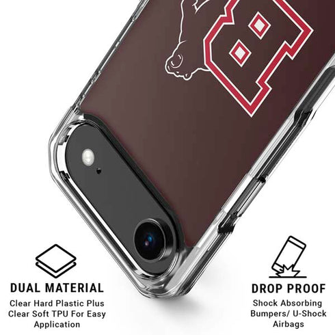 Brown University Bears Logo iPhone 17 Air MagSafe Case