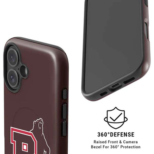 Brown University Bears Logo iPhone 17 Magsafe Impact Case