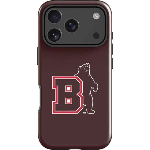 Brown University Bears Logo iPhone 17 Pro Impact Case