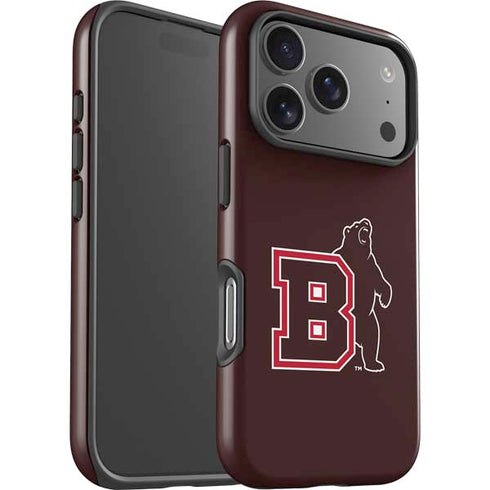Brown University Bears Logo iPhone 17 Pro Impact Case