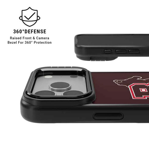 Brown University Bears Logo iPhone 17 Pro Kickstand Case