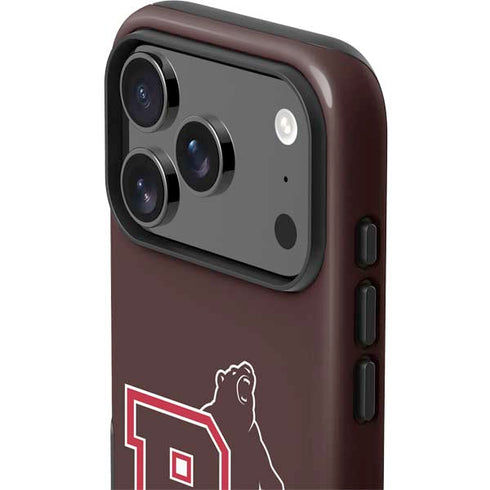 Brown University Bears Logo iPhone 17 Pro Max Impact Case