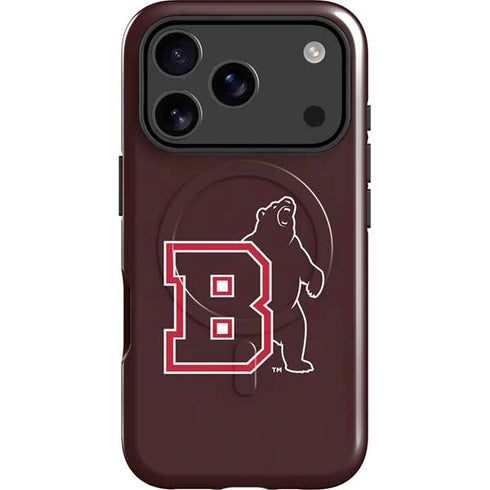 Brown University Bears Logo iPhone 17 Pro Max Magsafe Impact Case