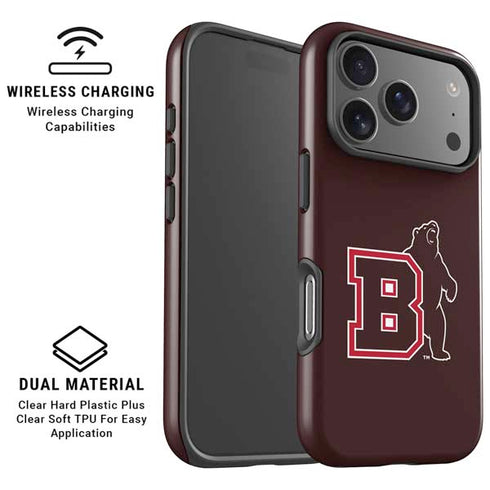 Brown University Bears Logo iPhone 17 Pro Max Magsafe Impact Case