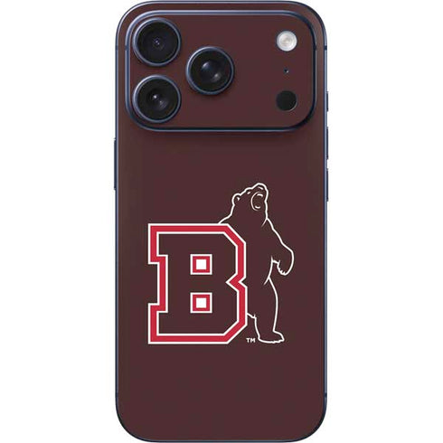 Brown University Bears Logo iPhone 17 Pro Max Skin