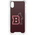 Brown University Bears Logo iPhone XS Clear Case