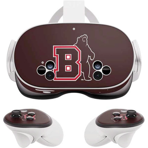 Brown University Bears Logo Meta Quest 3S Skin