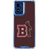 Brown University Bears Logo Moto G Play 4G (2024) Clear Case