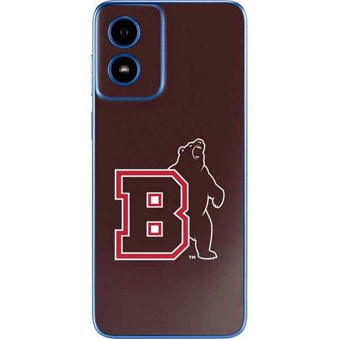 Brown University Bears Logo Moto G Play 4G (2024) Skin