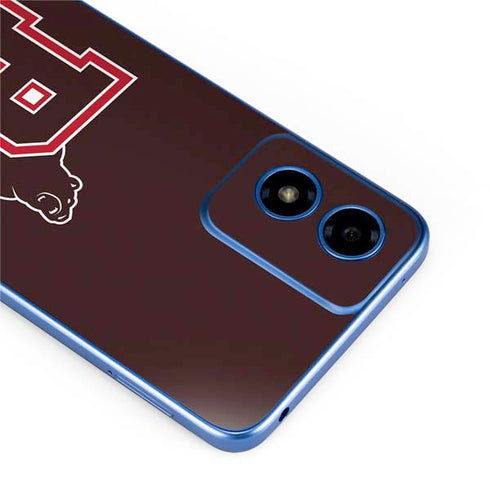 Brown University Bears Logo Moto G Play 4G (2024) Skin