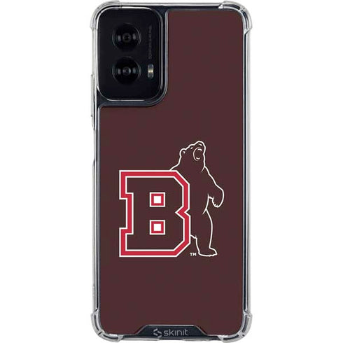 Brown University Bears Logo Moto G Power 5G (2024) Clear Case