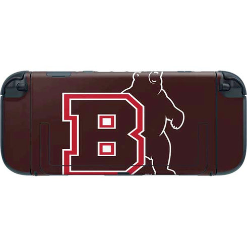 Brown University Bears Logo Nintendo Switch 2 (2025) with Joy-Con Skin