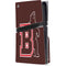 Brown University Bears Logo PS5 Pro Disk Console Skin