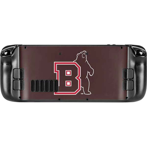 Brown University Bears Logo Steam Deck Handheld Gaming Computer OLED Skin