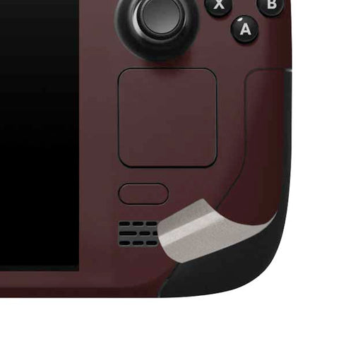 Brown University Bears Logo Steam Deck Handheld Gaming Computer Skin