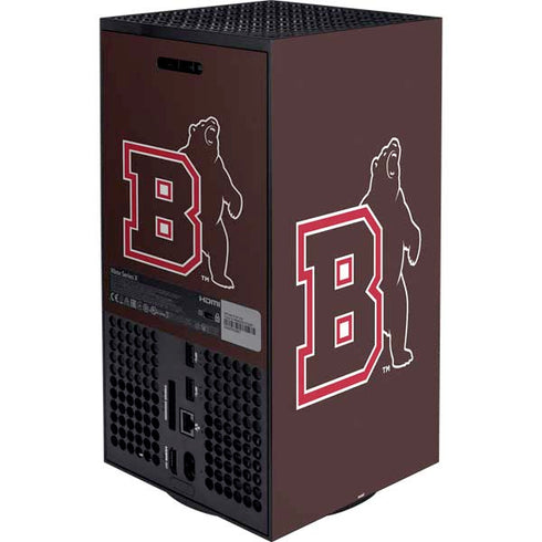 Brown University Bears Logo Xbox Series X Bundle Skin