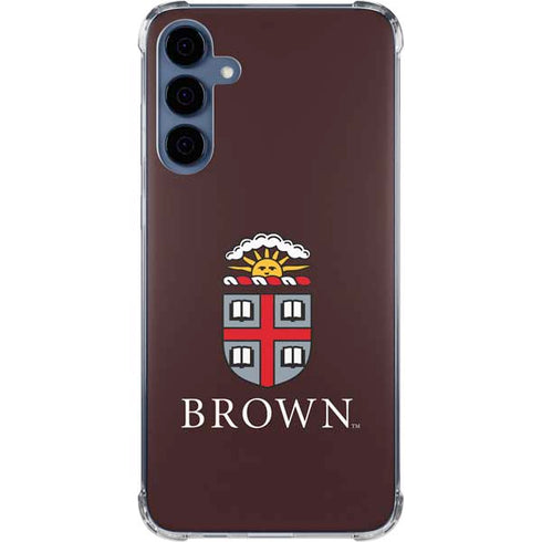 Brown University Primary Logo Galaxy A55 5G Clear Case