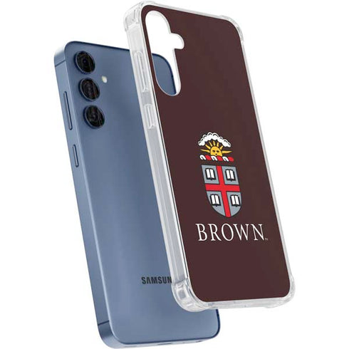 Brown University Primary Logo Galaxy A55 5G Clear Case