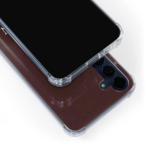 Brown University Primary Logo Galaxy A55 5G Clear Case