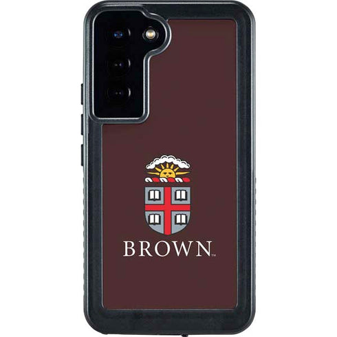 Brown University Primary Logo Galaxy S24 Plus Waterproof Case