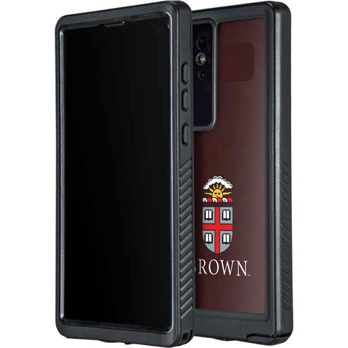 Brown University Primary Logo Galaxy S24 Ultra Waterproof Case