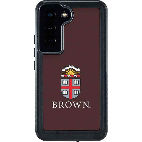Brown University Primary Logo Galaxy S24 Waterproof Case