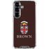Brown University Primary Logo Galaxy S26 Clear Case