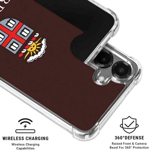Brown University Primary Logo Galaxy S26 Clear Case