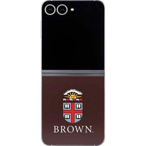 Brown University Primary Logo Galaxy Z Flip6 Skin