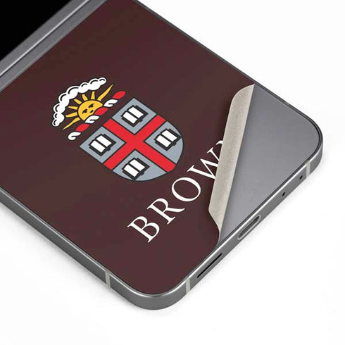 Brown University Primary Logo Galaxy Z Flip6 Skin